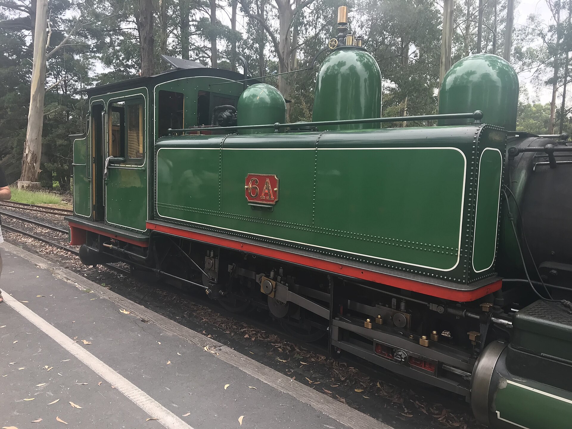Historic steam train scenery connected with Puffing Billy Railway visitor planning